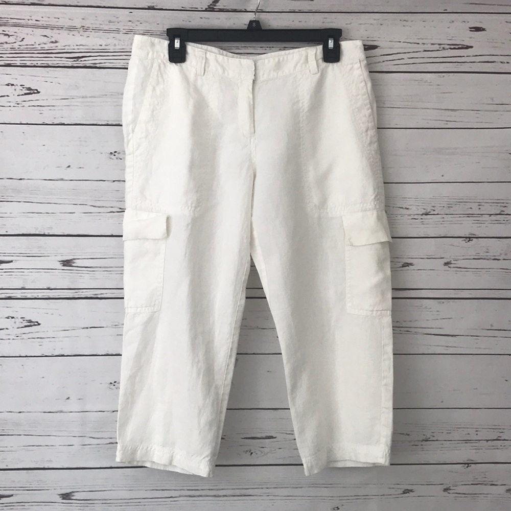 🎀SALE🎀 Eileen Fisher linen capris